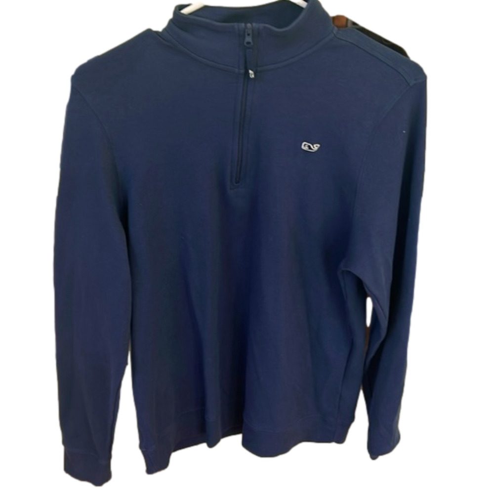 🐳Vineyard Vines Boys pullover Navy size XL🐳